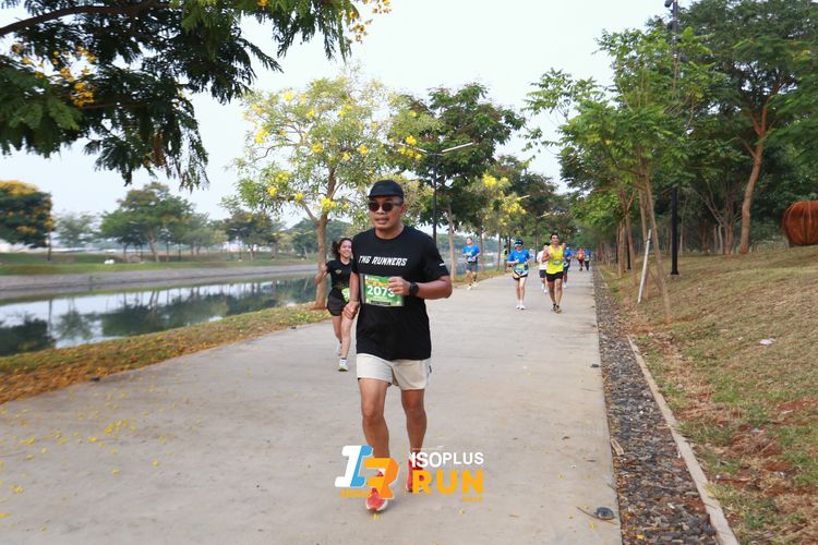 Race photo from ISOPlus Run 2024 Jakarta