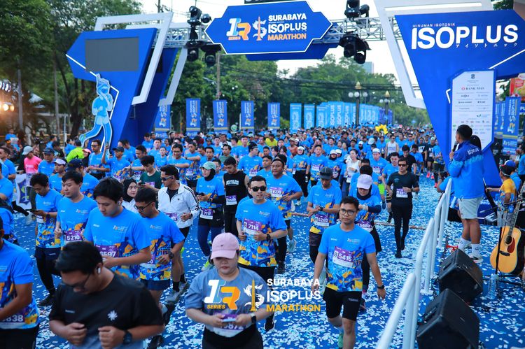 Race photo from SURABAYA ISOPLUS MARATHON 2025