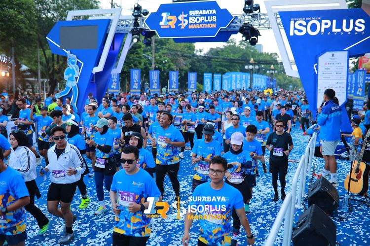 Race photo from SURABAYA ISOPLUS MARATHON 2025