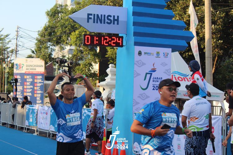 Race photo from Jabar Run 10K 2024