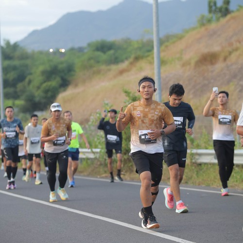 Race photo from KEDIRI HALF MARATHON 2026