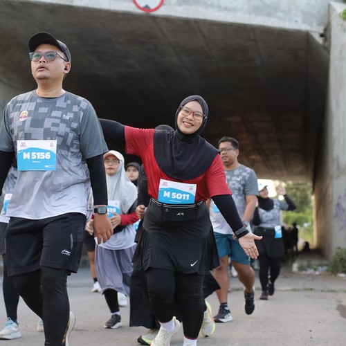 Race photo from KEDIRI HALF MARATHON 2026