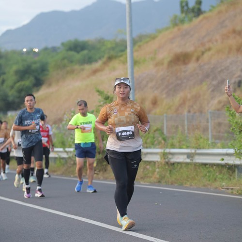 Race photo from KEDIRI HALF MARATHON 2026