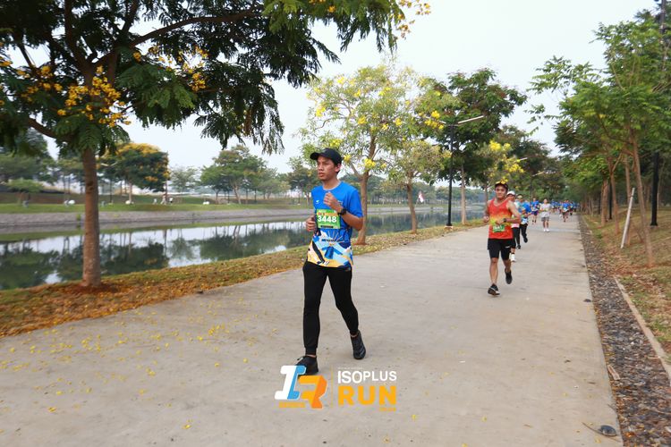 Race photo from ISOPlus Run 2024 Jakarta