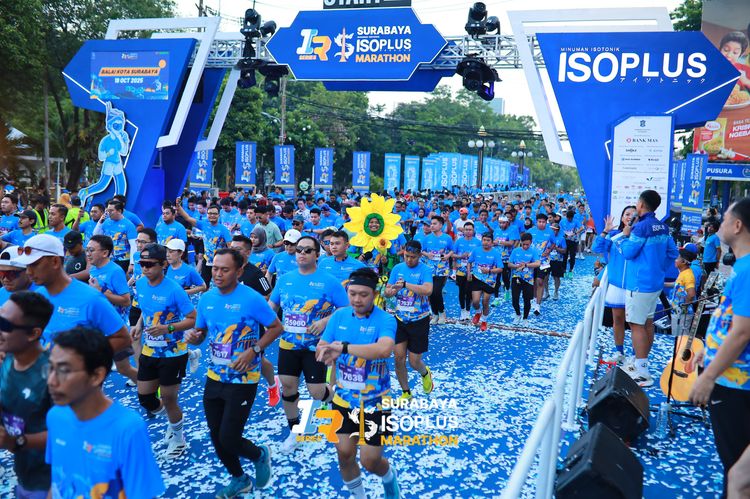 Race photo from SURABAYA ISOPLUS MARATHON 2025