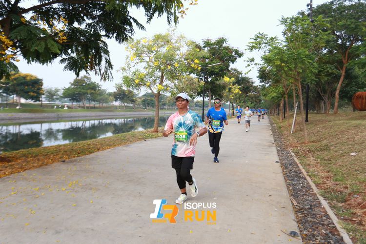 Race photo from ISOPlus Run 2024 Jakarta