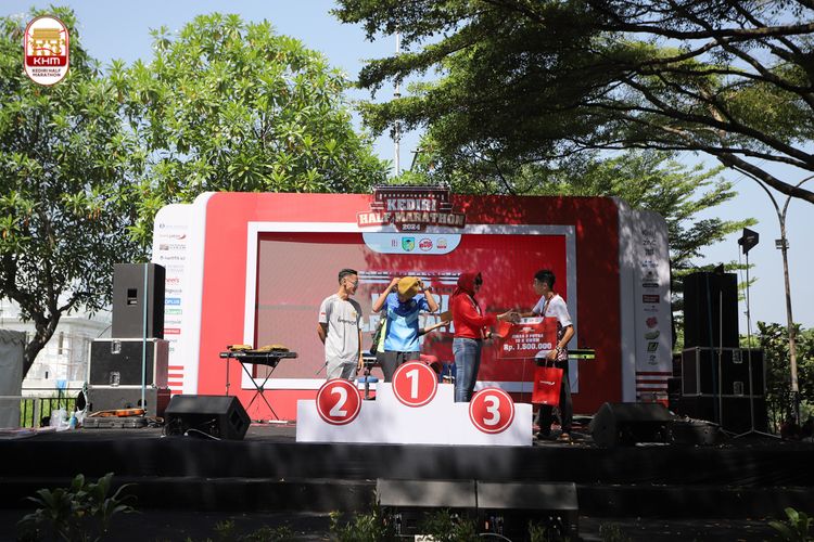 Race photo from Kediri Half Marathon 2024