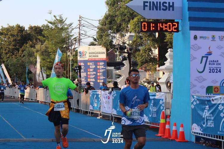 Race photo from Jabar Run 10K 2024