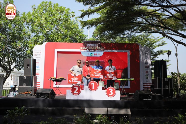 Race photo from Kediri Half Marathon 2024