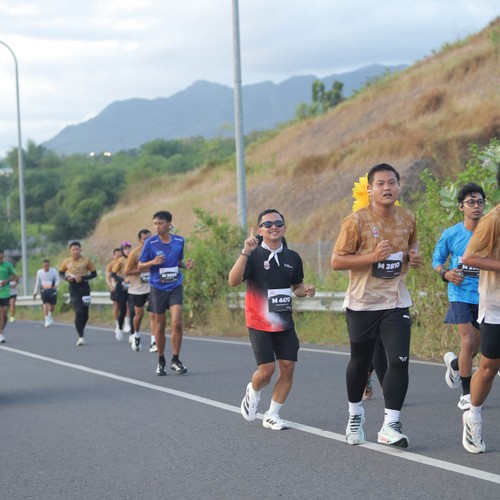 Race photo from KEDIRI HALF MARATHON 2026