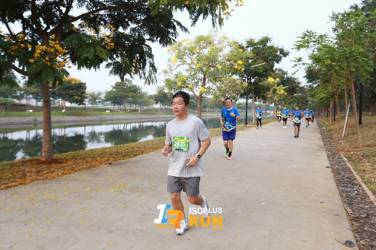 Race photo from ISOPlus Run 2024 Jakarta