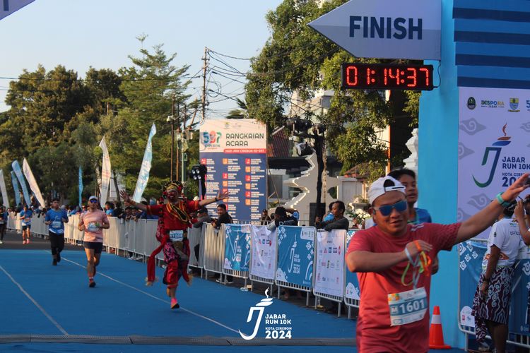 Race photo from Jabar Run 10K 2024