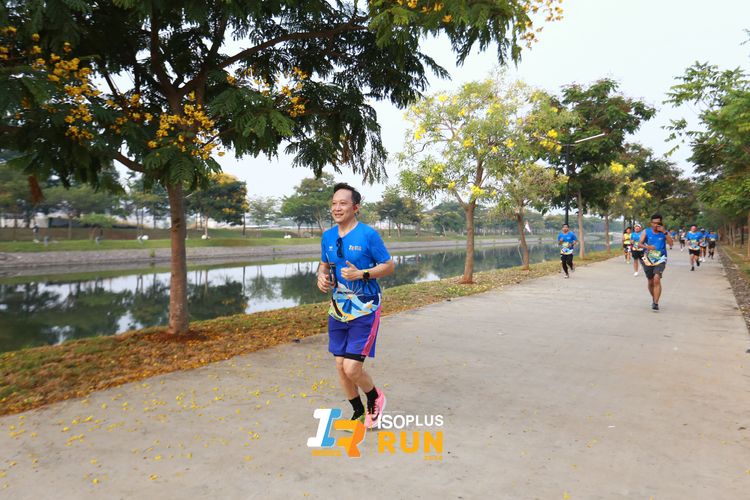 Race photo from ISOPlus Run 2024 Jakarta