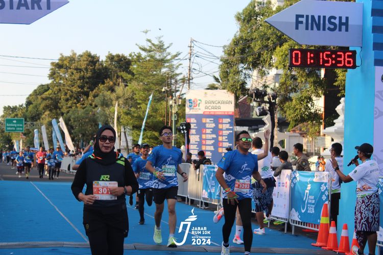 Race photo from Jabar Run 10K 2024