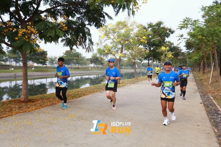 Race photo from ISOPlus Run 2024 Jakarta