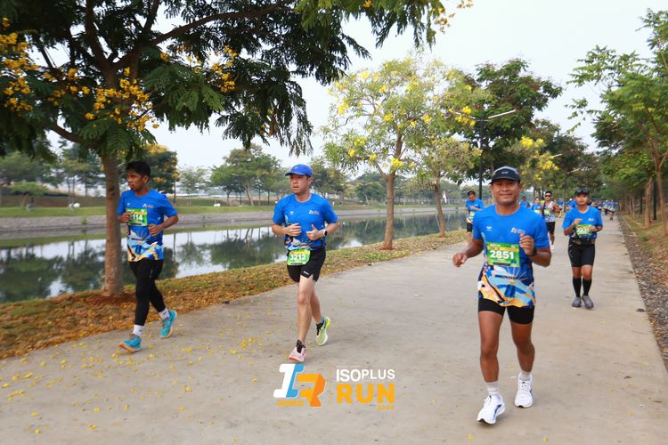 Race photo from ISOPlus Run 2024 Jakarta