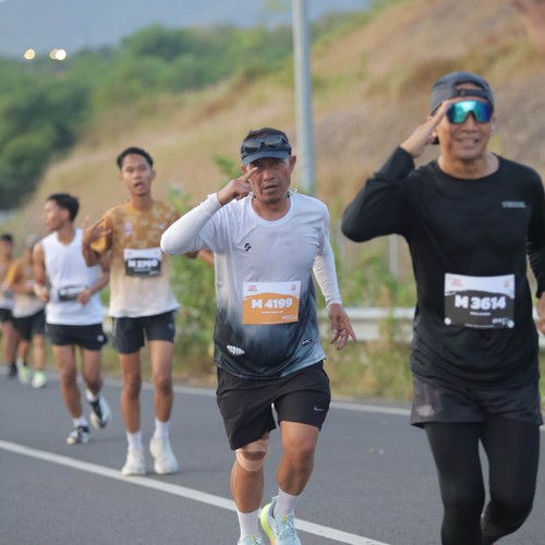 Race photo from KEDIRI HALF MARATHON 2026