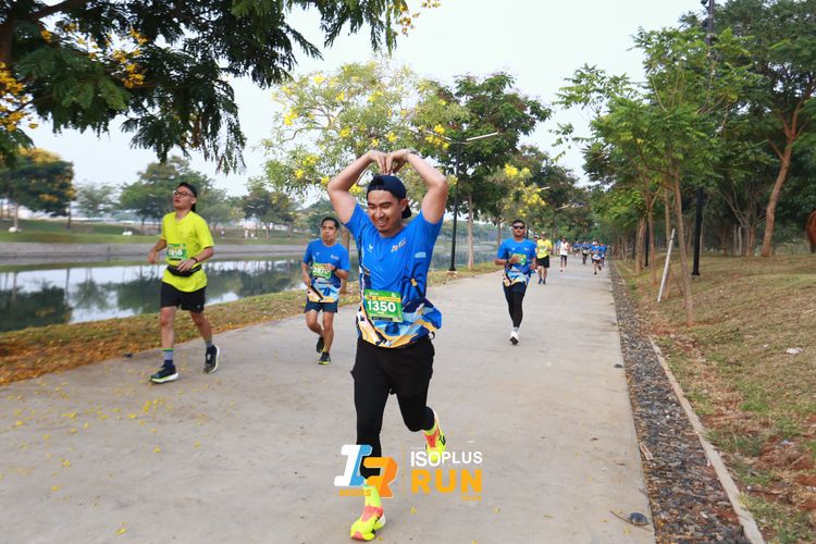 Race photo from ISOPlus Run 2024 Jakarta
