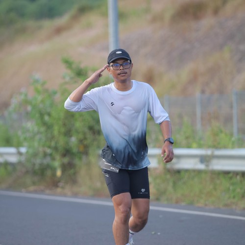 Race photo from KEDIRI HALF MARATHON 2026