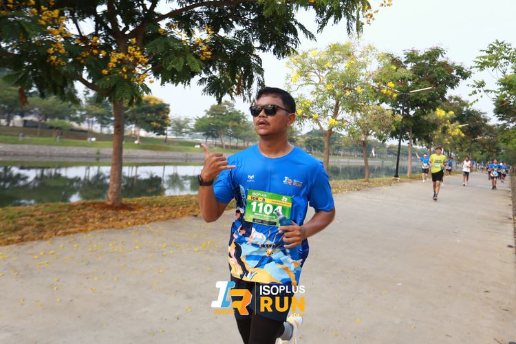 Race photo from ISOPlus Run 2024 Jakarta