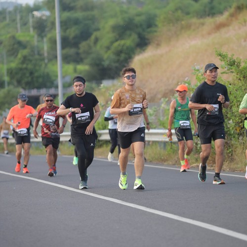Race photo from KEDIRI HALF MARATHON 2026
