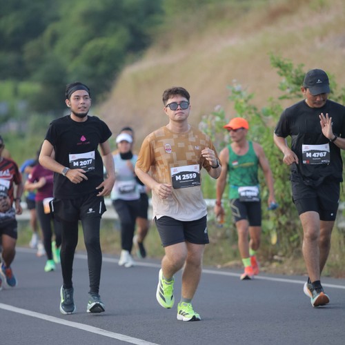 Race photo from KEDIRI HALF MARATHON 2026