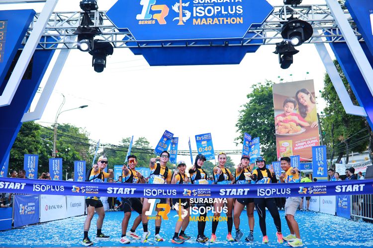Race photo from SURABAYA ISOPLUS MARATHON 2025