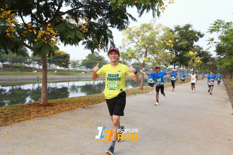 Race photo from ISOPlus Run 2024 Jakarta