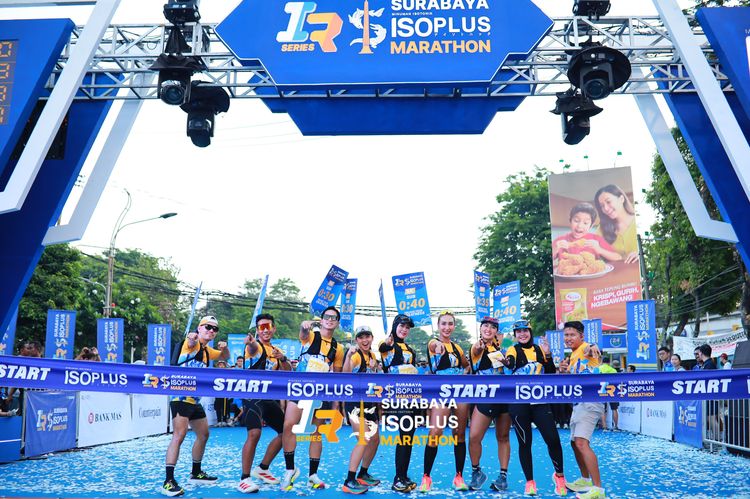 Race photo from SURABAYA ISOPLUS MARATHON 2025