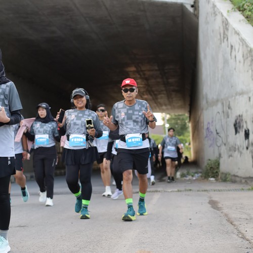 Race photo from KEDIRI HALF MARATHON 2026