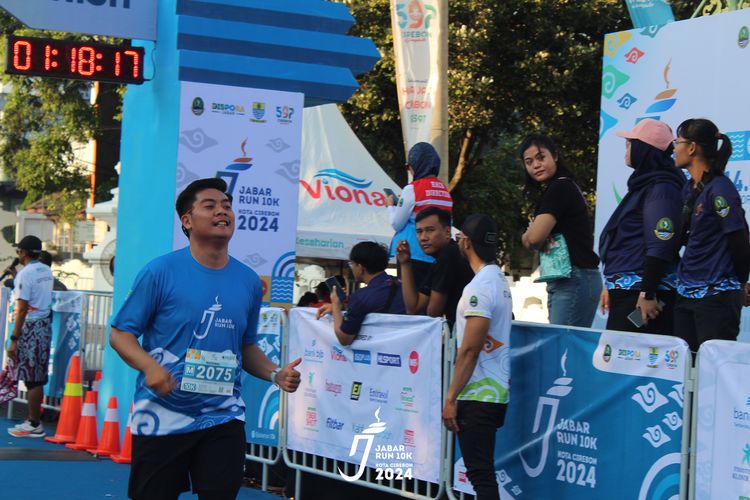 Race photo from Jabar Run 10K 2024