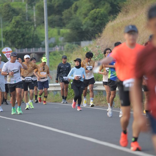 Race photo from KEDIRI HALF MARATHON 2026