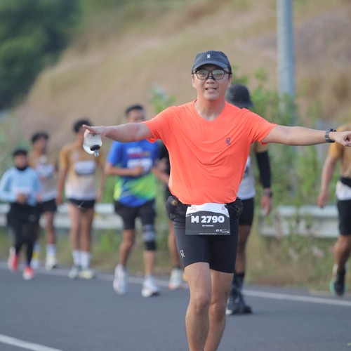 Race photo from KEDIRI HALF MARATHON 2026