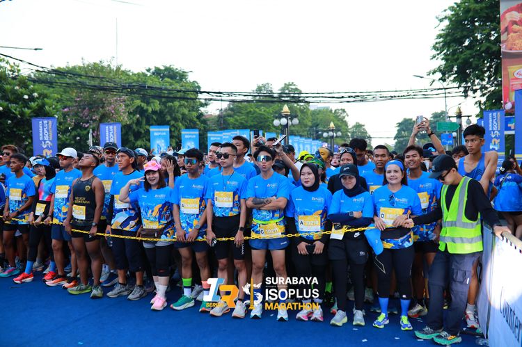 Race photo from SURABAYA ISOPLUS MARATHON 2025