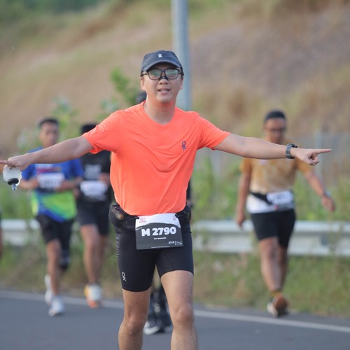 Race photo from KEDIRI HALF MARATHON 2026