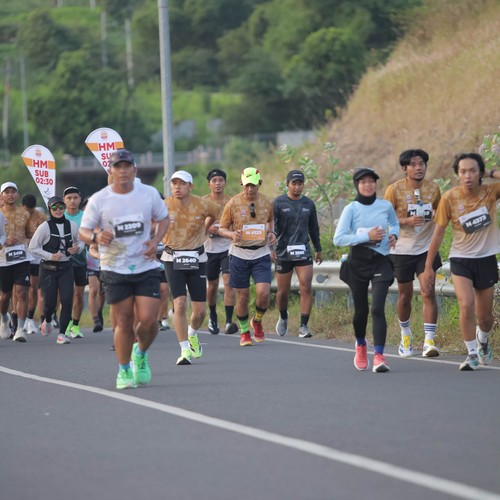 Race photo from KEDIRI HALF MARATHON 2026