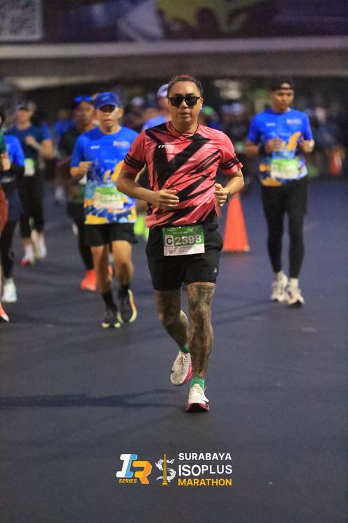 Race photo from SURABAYA ISOPLUS MARATHON 2025