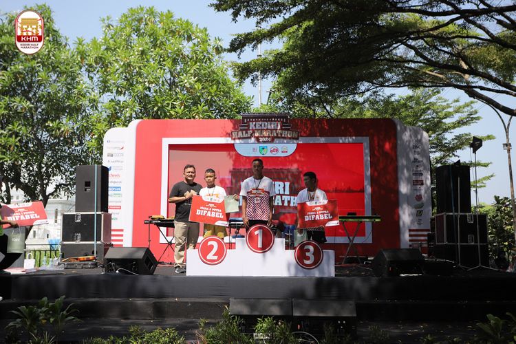Race photo from Kediri Half Marathon 2024