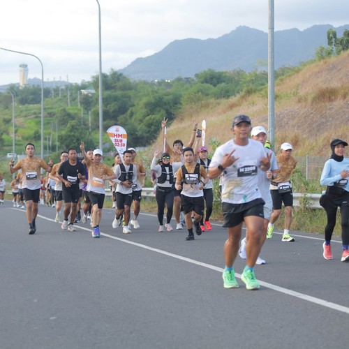 Race photo from KEDIRI HALF MARATHON 2026