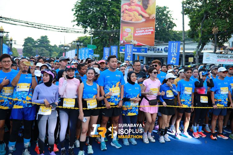 Race photo from SURABAYA ISOPLUS MARATHON 2025