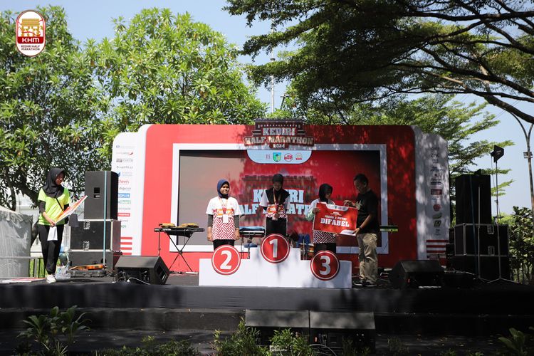 Race photo from Kediri Half Marathon 2024