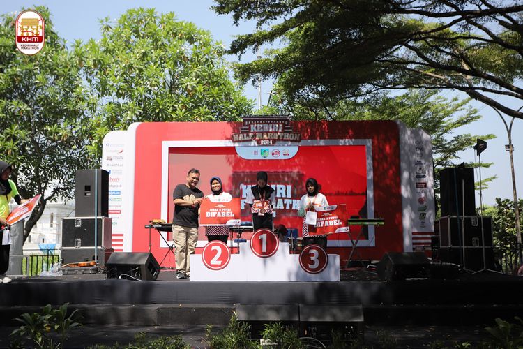 Race photo from Kediri Half Marathon 2024