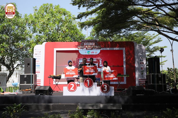 Race photo from Kediri Half Marathon 2024