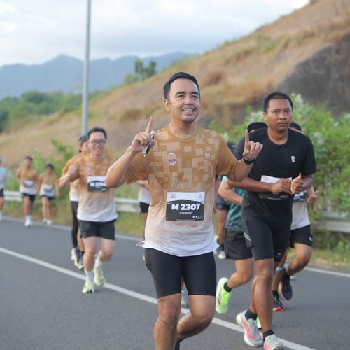 Race photo from KEDIRI HALF MARATHON 2026