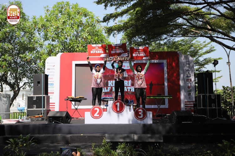 Race photo from Kediri Half Marathon 2024