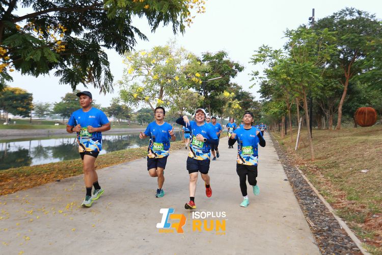 Race photo from ISOPlus Run 2024 Jakarta