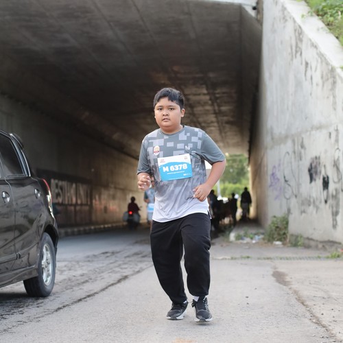Race photo from KEDIRI HALF MARATHON 2026