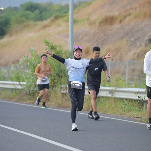 Race photo from KEDIRI HALF MARATHON 2026