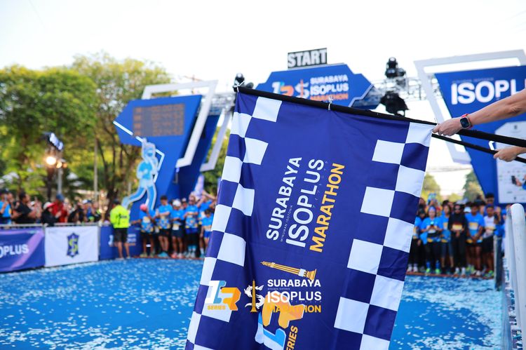 Race photo from SURABAYA ISOPLUS MARATHON 2025