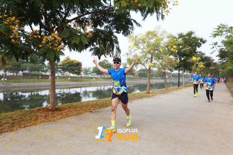 Race photo from ISOPlus Run 2024 Jakarta